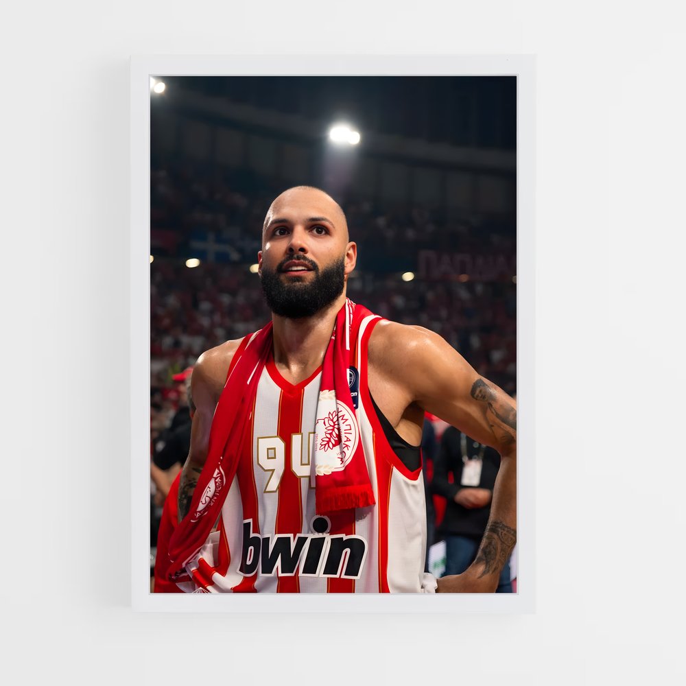 Poster Evan fournier – affiche Basketball (vue 3)
